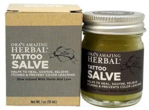 Tattoo Salve, Tattoo Aftercare, Natural Tattoo Aftercare Treatment Salve